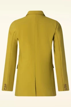 King Louie Tina Simonet Blazer In Sulphur Geel>Vrouwen Jassen