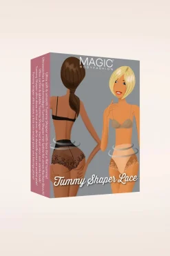MAGIC Bodyfashion Tummy Shaper Lace Slip In Zwart><noscript><img width=