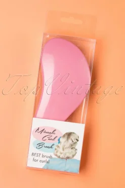 Lauren Rennells Vintage Haarstyling: Miracle Curl Brush In Roze>Vrouwen Haarstyling