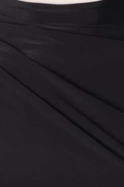 Vintage Chic for Topvintage Vive Mouwloze Slinky Top In Zwart>Vrouwen Tops