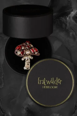 Erstwilder Well Spotted Stone Set Crystal Broche>Vrouwen Sieraden