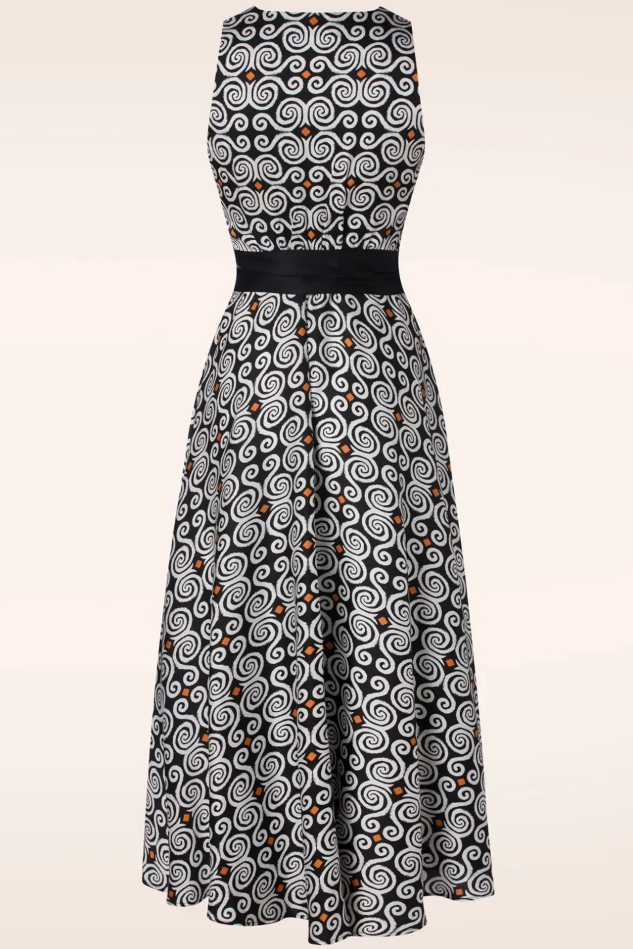 Surkana Willow Maxi Jurk In Zwart>Vrouwen Maxi Jurken